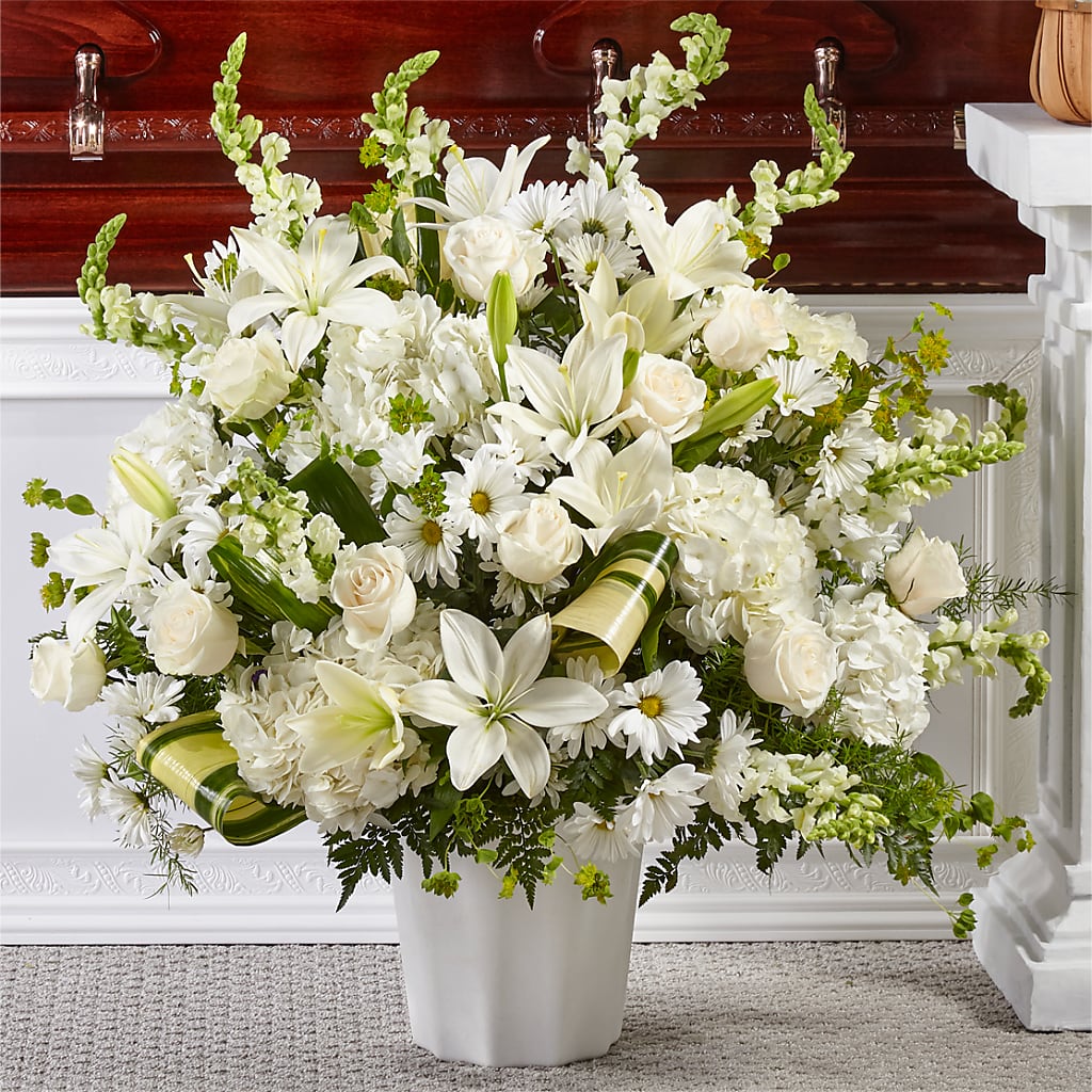 Thoughts of Tranquility Floor Basket – THE FLOWER BOX & GIFTS, Sweetwater TX