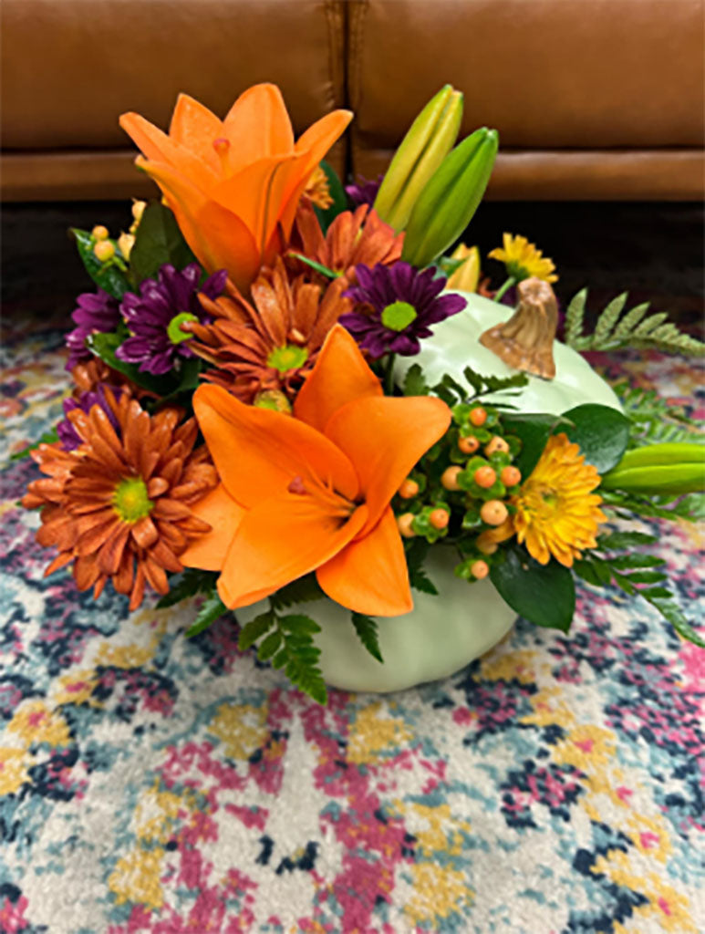 Sage Pumpkin – THE FLOWER BOX & GIFTS, Sweetwater TX