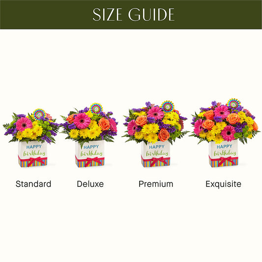 Birthday Brights Bouquet – THE FLOWER BOX & GIFTS, Sweetwater TX