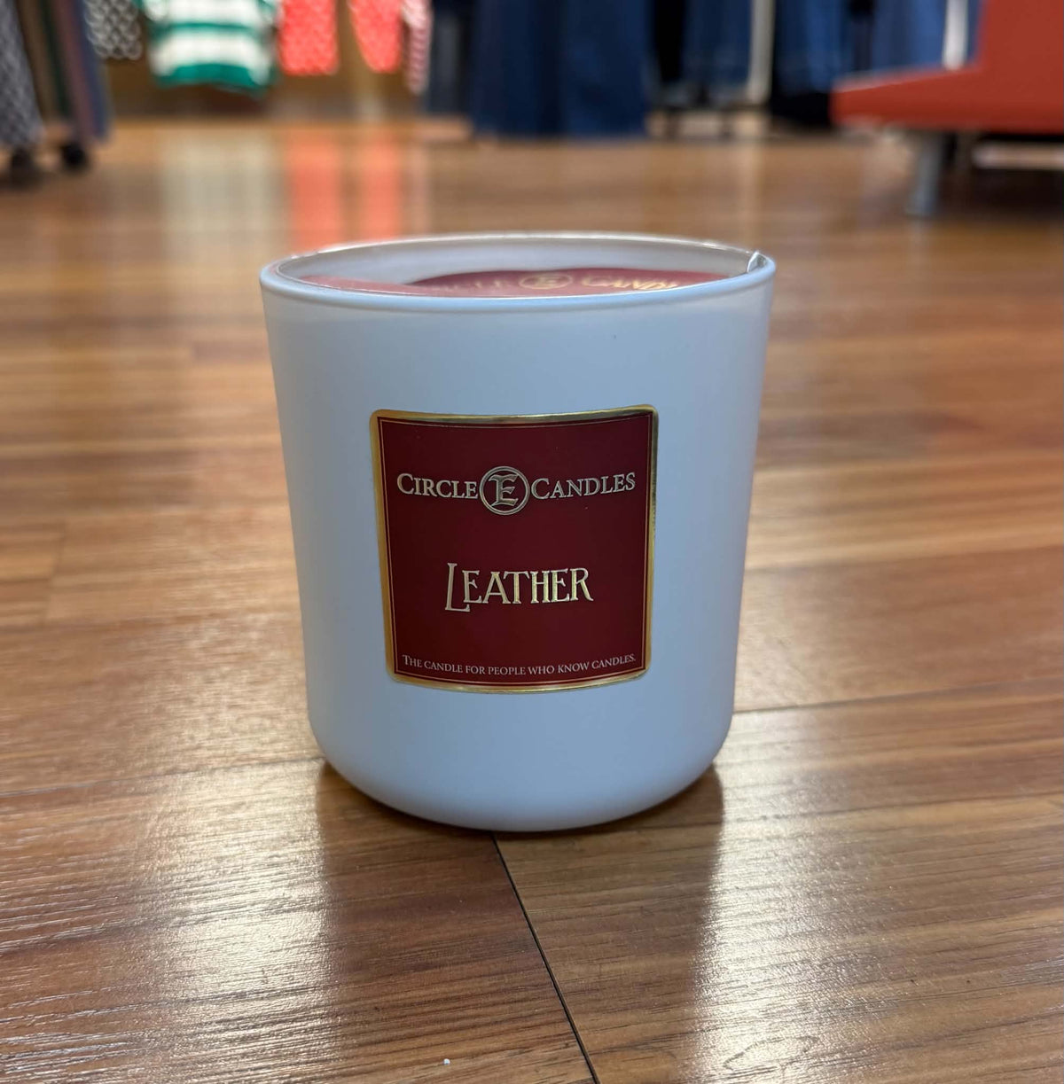 Circle E Candles Leather Scent – THE FLOWER BOX & GIFTS, Sweetwater TX