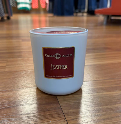 Circle E Candles Leather Scent – THE FLOWER BOX & GIFTS, Sweetwater TX