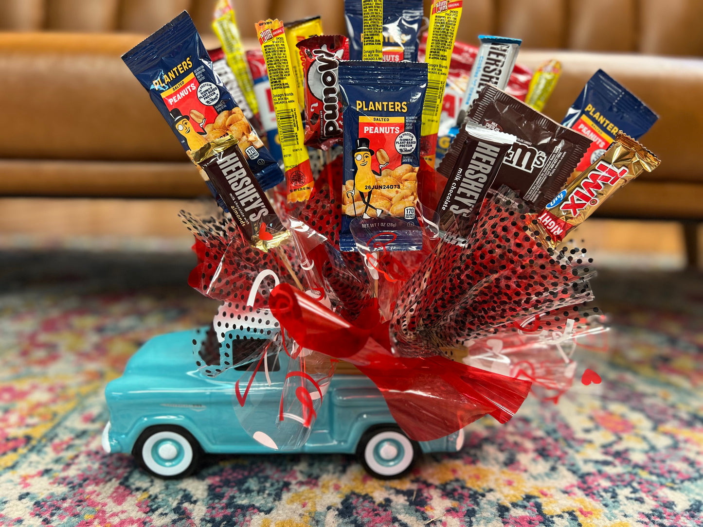 Chevy Pickup with Candy and Snacks