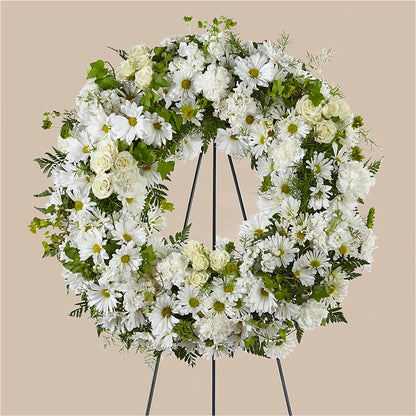 Faithful Wishes Wreath – THE FLOWER BOX & GIFTS, Sweetwater TX