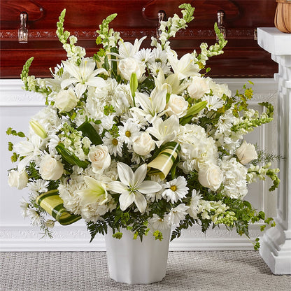 Thoughts of Tranquility Floor Basket – THE FLOWER BOX & GIFTS, Sweetwater TX