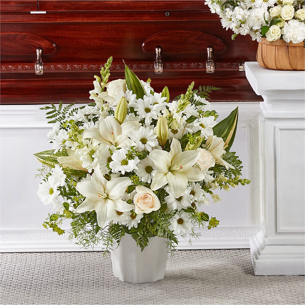 Thoughts of Tranquility Floor Basket – THE FLOWER BOX & GIFTS, Sweetwater TX