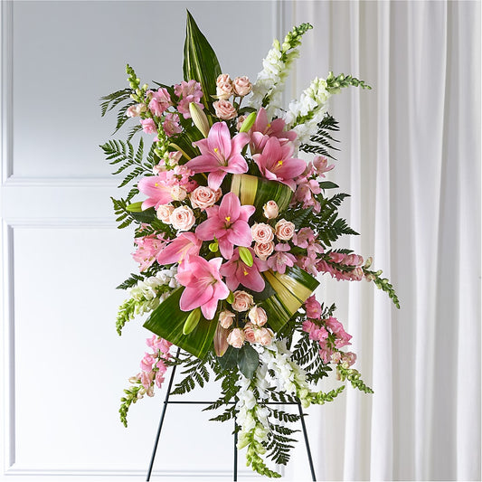 Elegant Embrace Standing Spray – THE FLOWER BOX & GIFTS, Sweetwater TX