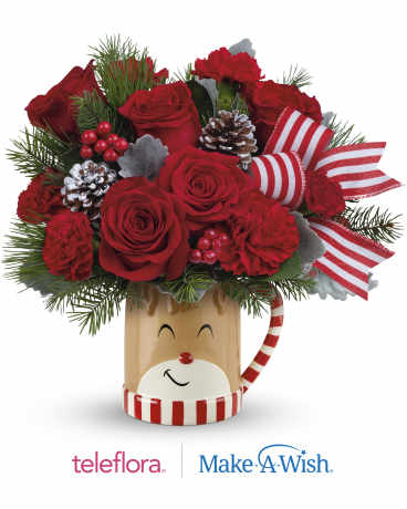 Send A Hug Reindeer Wish Bouquet