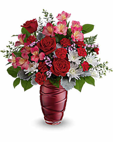 Loving Swirls Bouquet – THE FLOWER BOX & GIFTS, Sweetwater TX