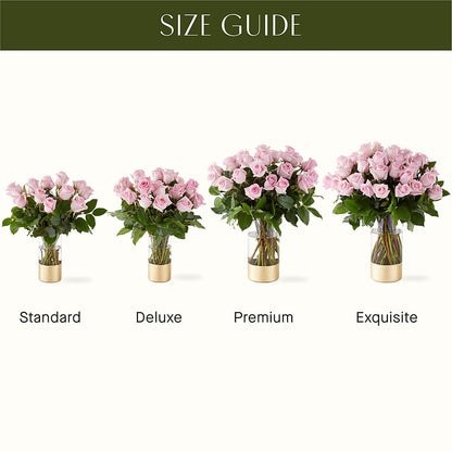 Picture Perfect Pink Rose Bouquet – THE FLOWER BOX & GIFTS, Sweetwater TX